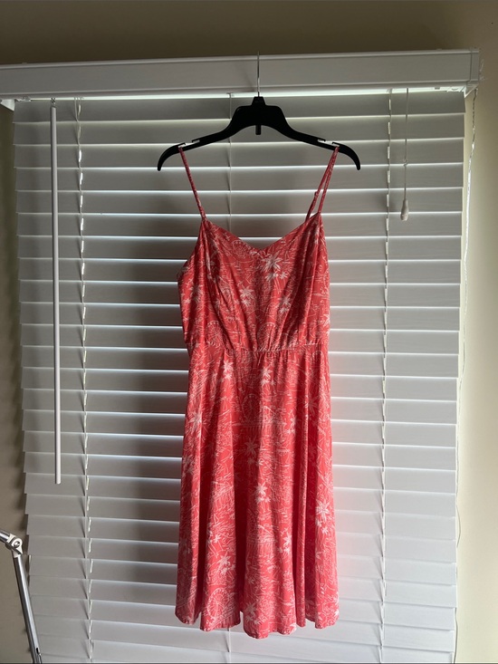 Old Navy Dresses & Skirts - Old Navy Coral Pink Printed Midi Sundress Size S